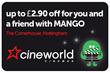 £2.90 off cinema tickets for you and a friend with MANGO