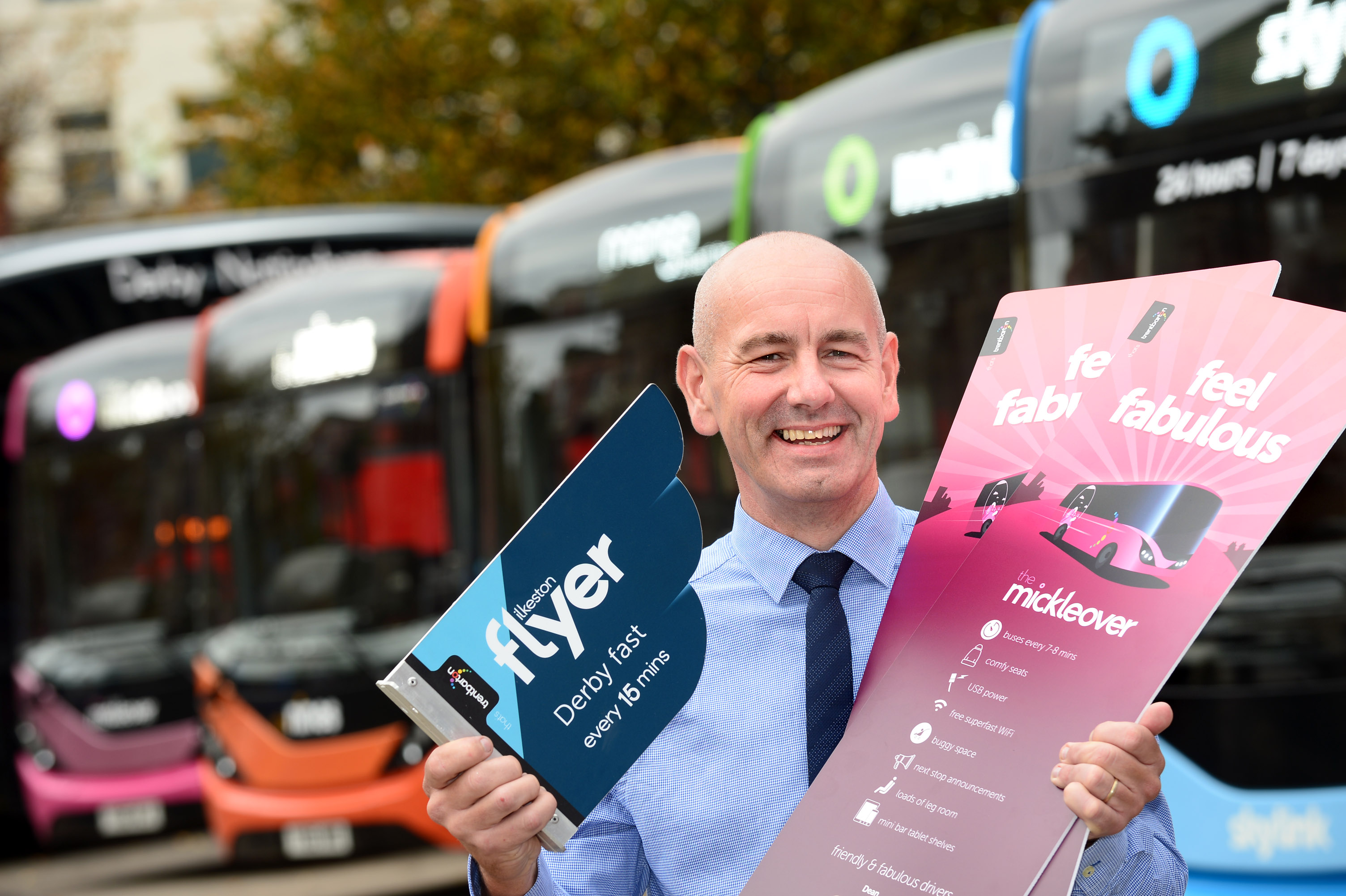 trentbarton's Chris Plummer, Gold winner in the UK Bus Awards 2017