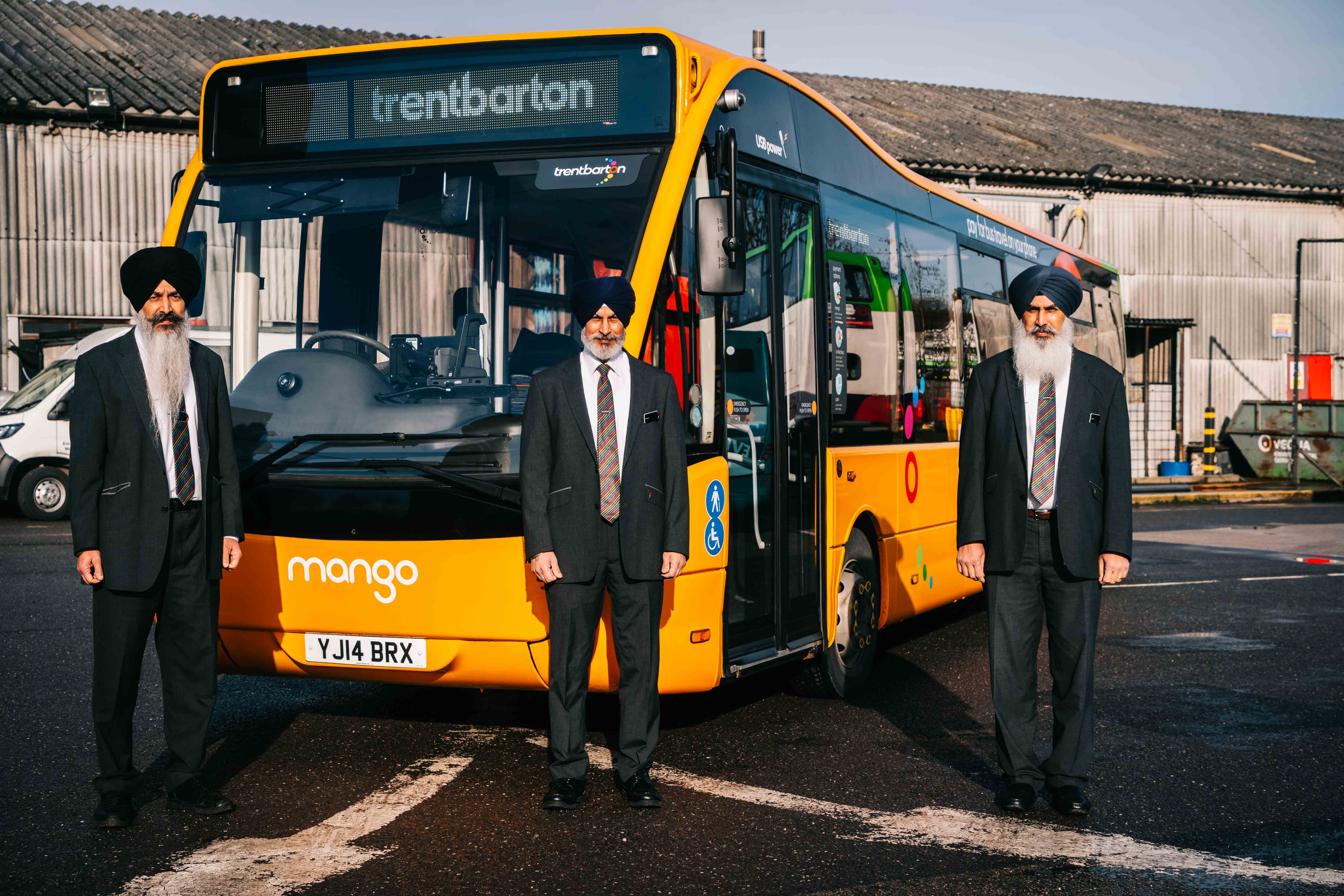 Three brothers clock up 100 years on the buses