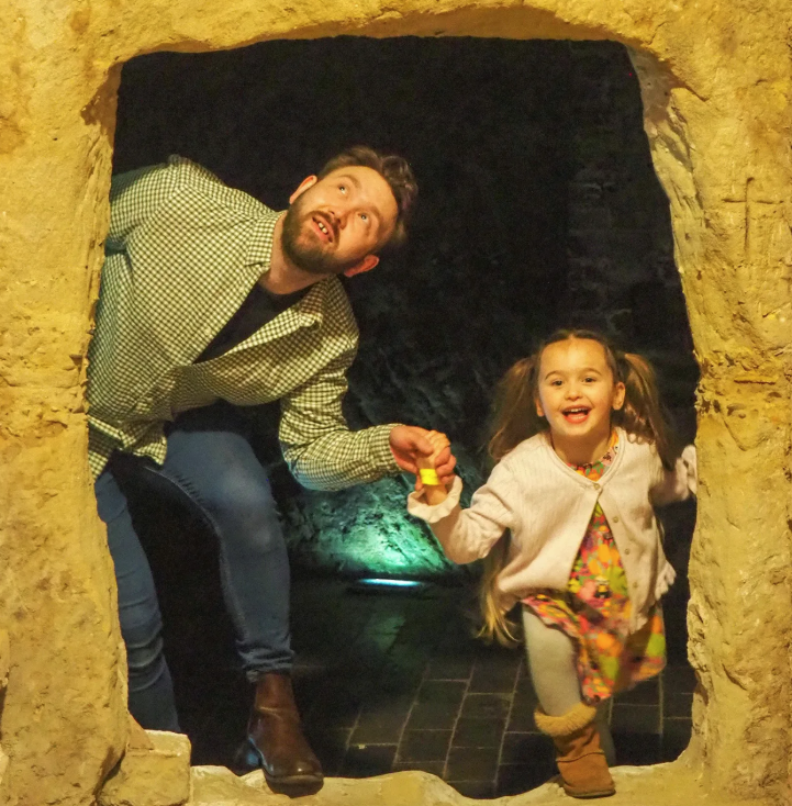 Kids go FREE to the Caves this summer!