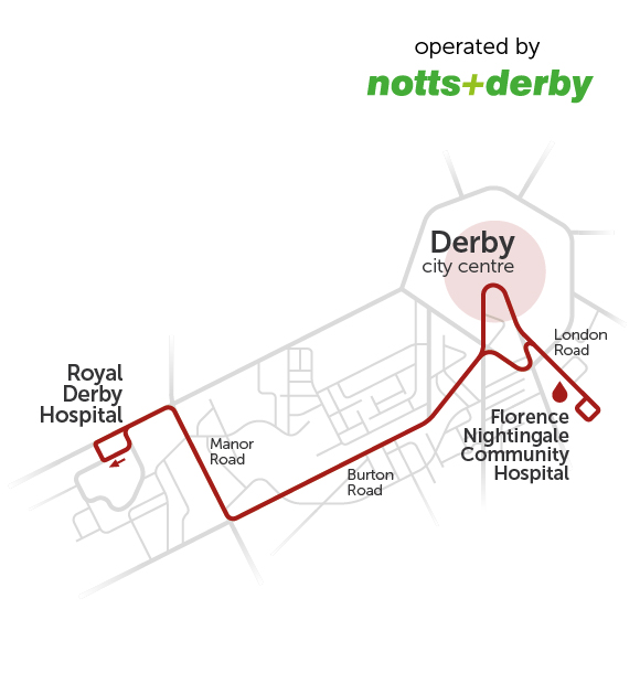 Royal Derby Map 